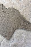 Hygge Boucle Slouch Knit Oatmeal /20 -